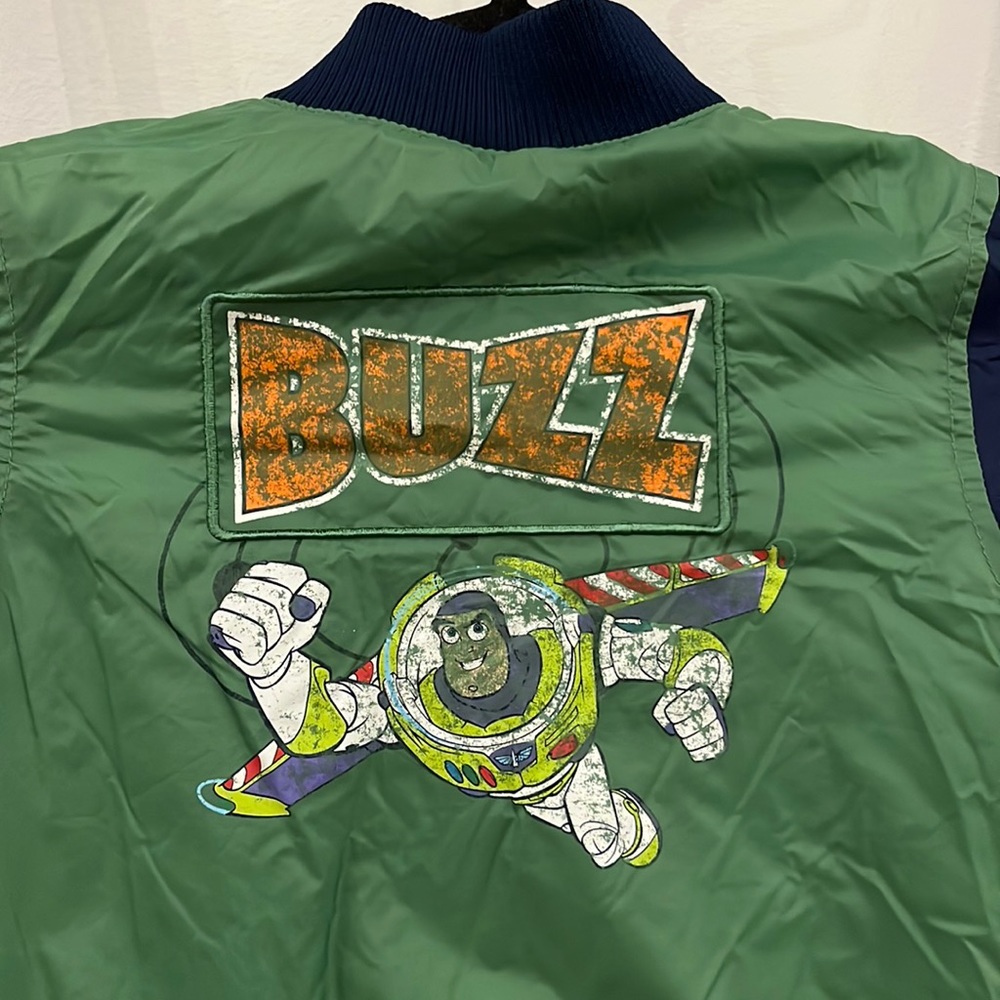 Disney store Big Time Space Hero Buzz kids Jacket Full Zipper Toddler Size 3T